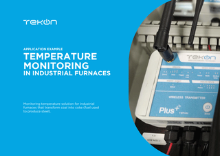 Temperaturovervåking i industriovn


